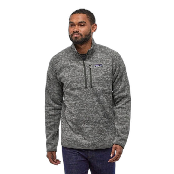 Patagonia Better Sweater 1/4 Zip Fleece jacket - Nickel Grey size XL